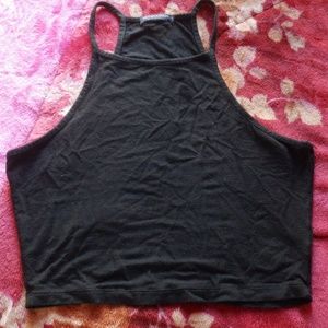 Brandy Melville black crop top